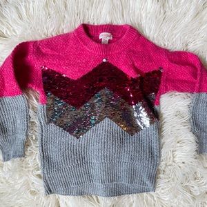 Girl’s Sequin Sweater